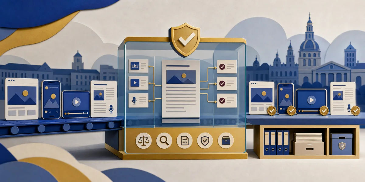 Crypto marketing team checking a campaign against MiCA whitepaper and disclosures
